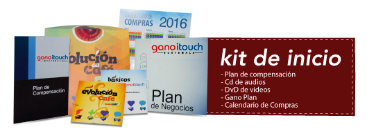 kit inicio gano itouch